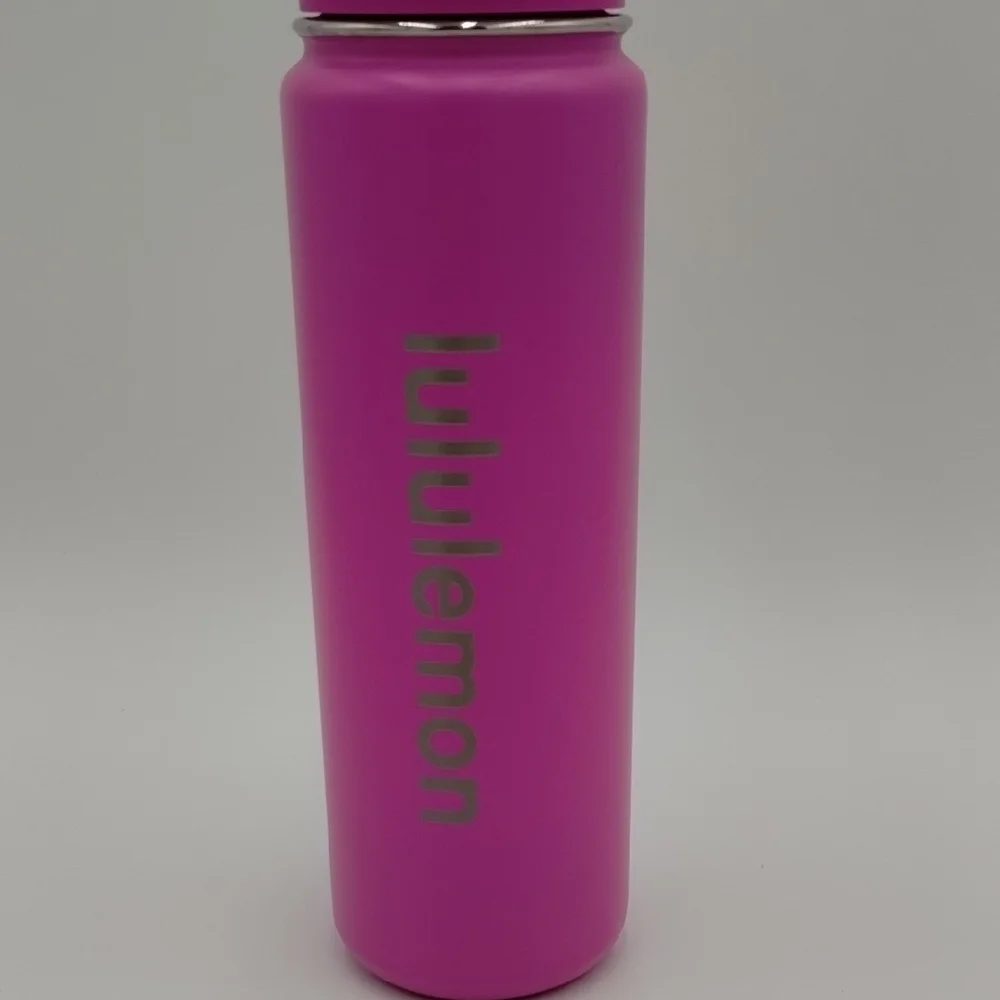 lululemon athletica Pink Stainless Steel Water Bottle